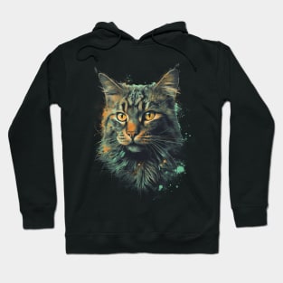 Miaw Cat Design Hoodie